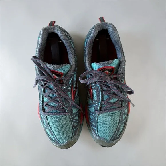 Brooks Cascadia Women's Size 7 Blue Running Shoes Sneakers Trail Hiking - Picture 3 of 7